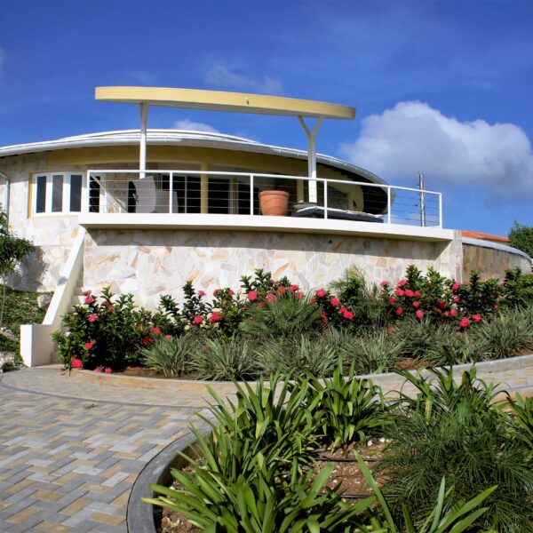 Flagstones Nederlandse Antillen - Huis Bonaire - Foto Copyright: Monte Mare.