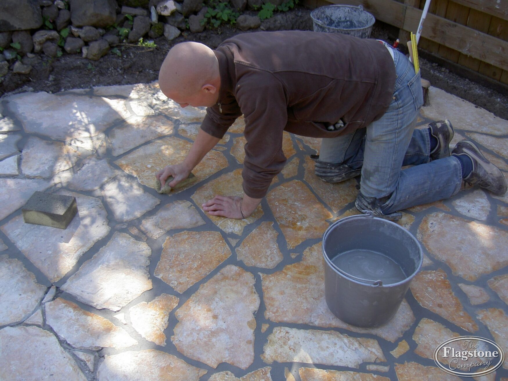 ARDEX Spons voor uitwassen Flagstone of Natuursteen voegen