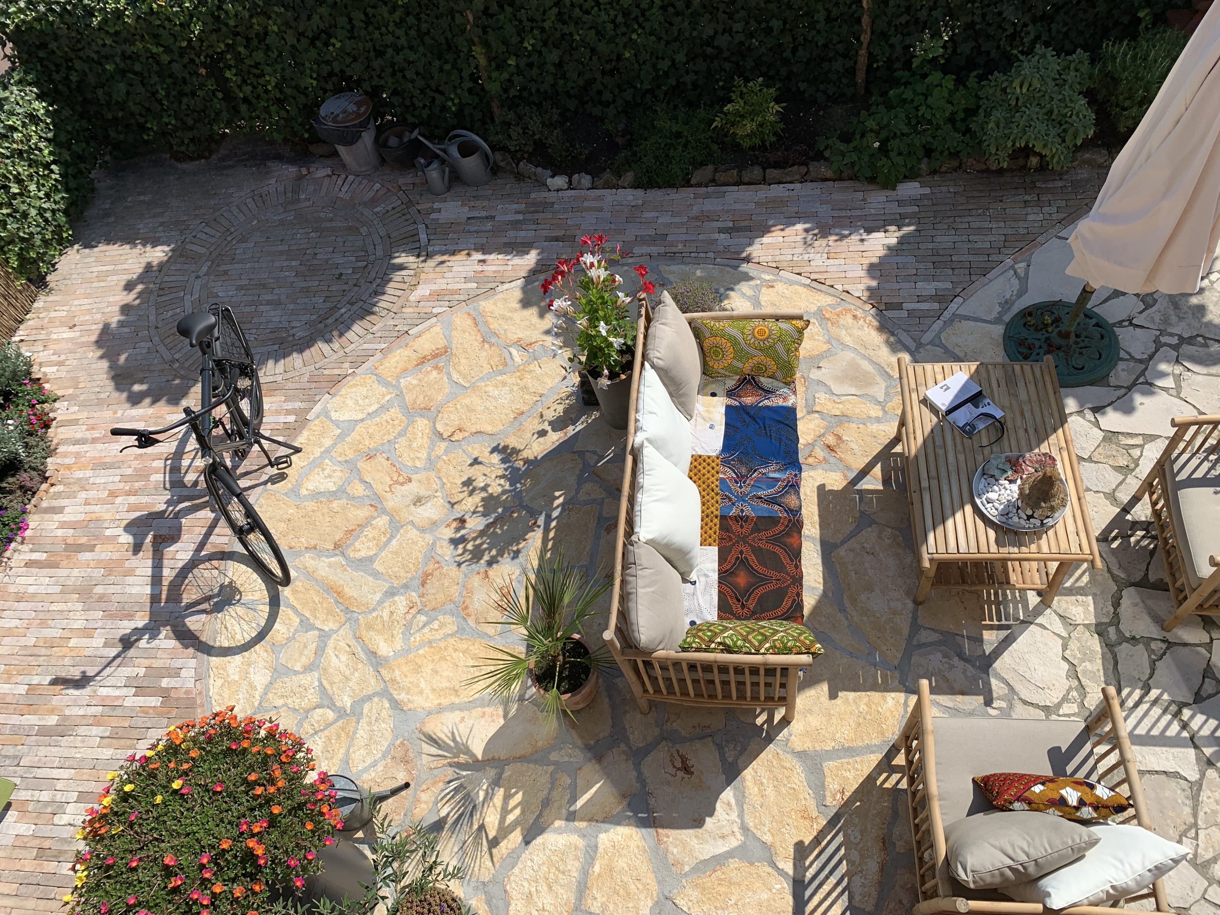 Flagstones geel terras