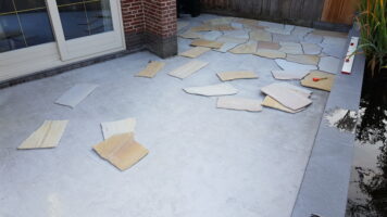 Flagstones project Crazy Paving
