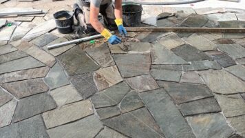 Het zetten van Flagstones