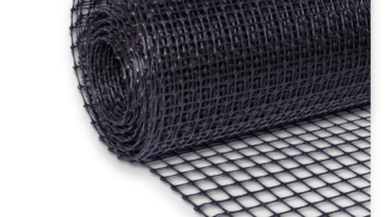 ROMFIX E’Grid 3030 geogrid stabilisatiemat – grondwapening onder flagstone terras