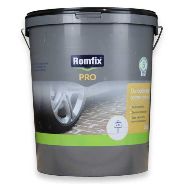 ROMFIX PRO 2-component voegmortel emmer – voegmiddel voor flagstones en natuursteen
